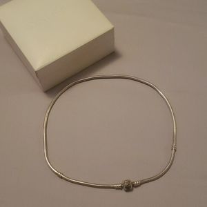 Pandora Charm Snake Chain Necklace